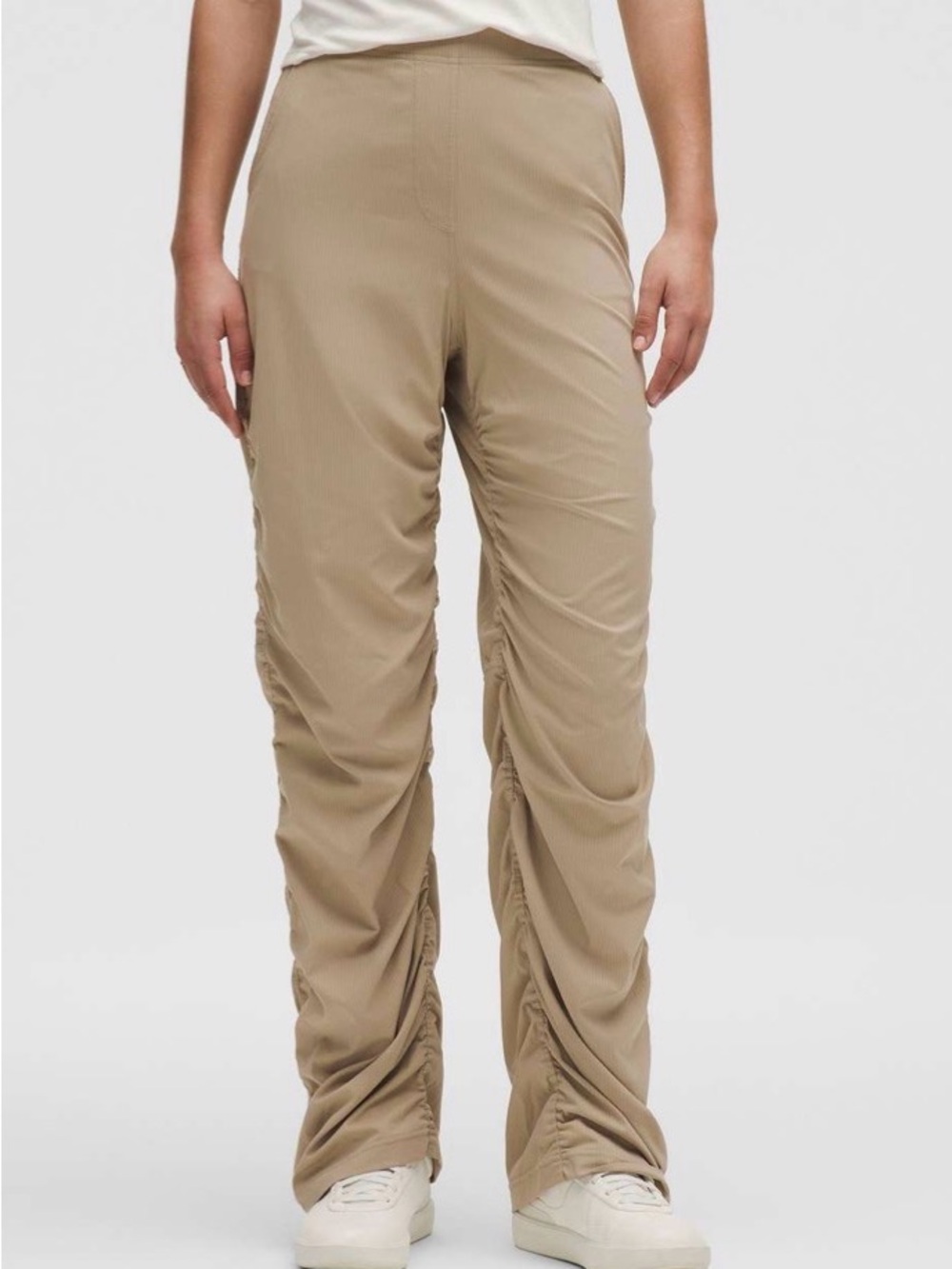 Lululemon Dance Studio Slim Fit High Rise Flared Pant Sheer Oak Size XXXS Size 0